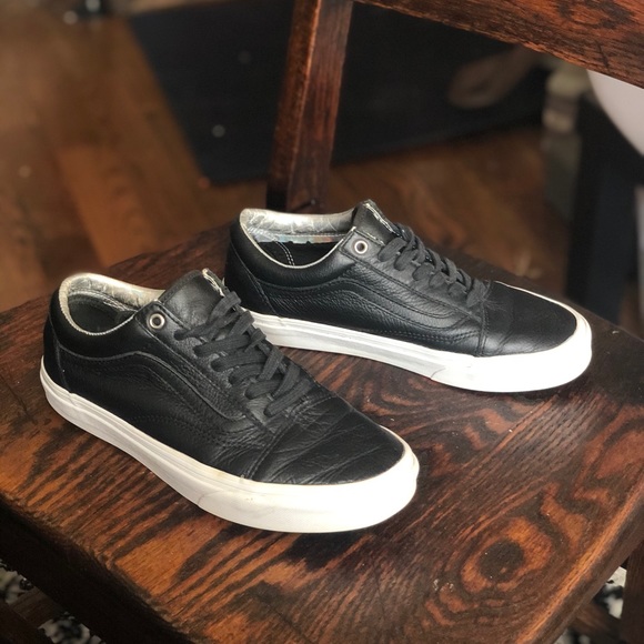 Leather Old Skool Vans - Picture 5 of 6